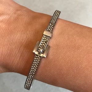 Michael Kors silver bangle bracelet